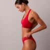 Ikoniczna bawełniano-Modalowa Bralette Unlined z metalicznym wykończeniem Ikoniczna bawełniano-Modalowa Bralette Unlined z metalicznym wykończeniem