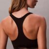 Ikoniczna bawełniano-Modalowa Bralette Unlined z metalicznym wykończeniem Ikoniczna bawełniano-Modalowa Bralette Unlined z metalicznym wykończeniem