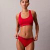 Ikoniczna bawełniano-Modalowa Bralette Unlined z metalicznym wykończeniem Ikoniczna bawełniano-Modalowa Bralette Unlined z metalicznym wykończeniem
