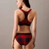 Ikoniczna bawełniano-Modalowa Bralette świąteczna Unlined Ikoniczna bawełniano-Modalowa Bralette świąteczna Unlined