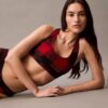 Ikoniczna bawełniano-Modalowa Bralette świąteczna Unlined Ikoniczna bawełniano-Modalowa Bralette świąteczna Unlined