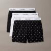 Ikoniczne bawełniane bokserki Cotton Stretch, 3 sztuki w opakowaniu Ikoniczne bawełniane bokserki Cotton Stretch, 3 sztuki w opakowaniu