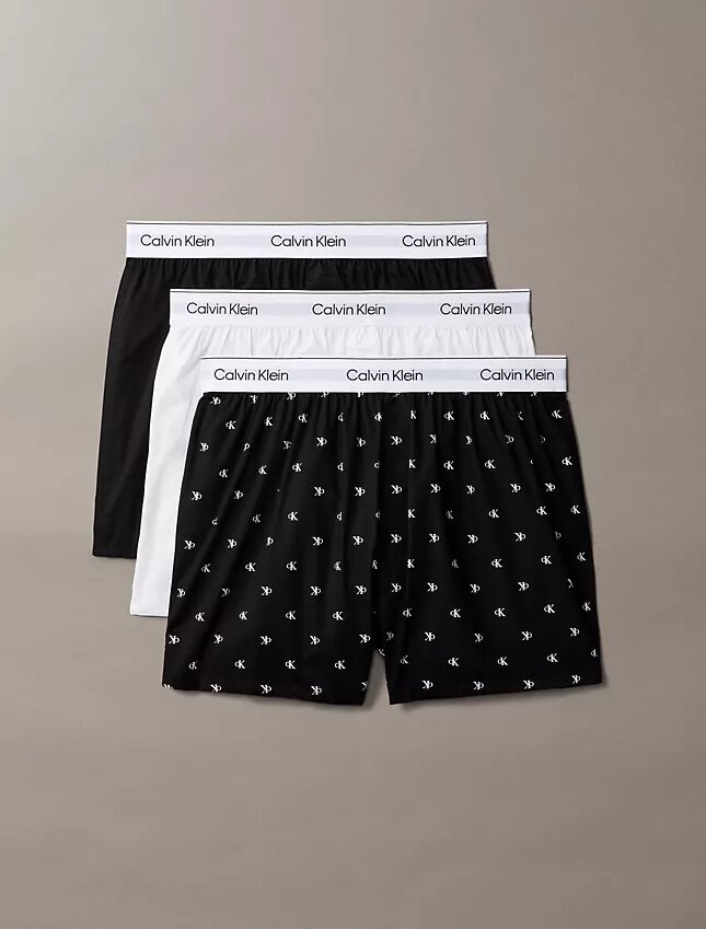 Ikoniczne bawełniane bokserki Cotton Stretch, 3 sztuki w opakowaniu Ikoniczne bawełniane bokserki Cotton Stretch, 3 sztuki w opakowaniu