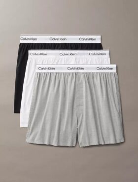 Ikoniczne bawełniane bokserki Cotton Stretch, 3 sztuki w opakowaniu