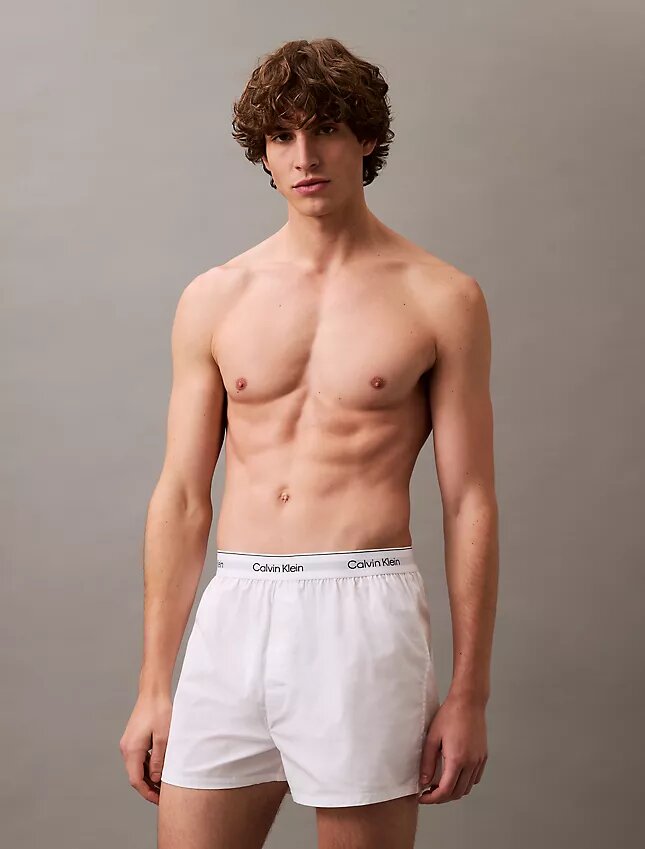 Ikoniczne bawełniane bokserki Cotton Stretch, 3 sztuki w opakowaniu Ikoniczne bawełniane bokserki Cotton Stretch, 3 sztuki w opakowaniu