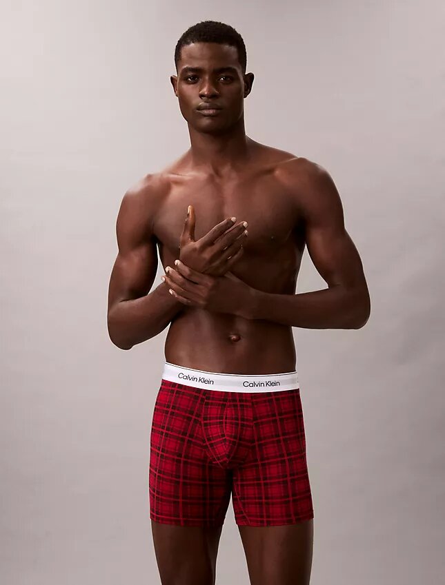 Ikoniczne bawełniane Bokserki świąteczne z Cotton Stretch Ikoniczne bawełniane Bokserki świąteczne z Cotton Stretch