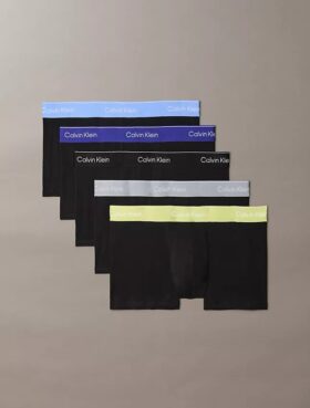 ikoniczne baweniane cotton stretch low rise trunk 5 sztuk w opakowaniu 1 280x369 - Ikoniczne bawełniane Cotton Stretch Low Rise Trunk, 5 sztuk w opakowaniu
