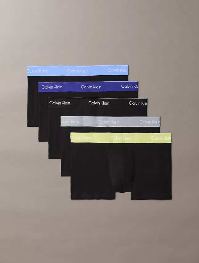 Ikoniczne bawełniane Cotton Stretch Low Rise Trunk, 5 sztuk w opakowaniu Ikoniczne bawełniane Cotton Stretch Low Rise Trunk, 5 sztuk w opakowaniu