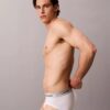 Ikoniczne bawełniane Cotton Stretch Metallic Slipy, pakiet 3 sztuki Ikoniczne bawełniane Cotton Stretch Metallic Slipy, pakiet 3 sztuki