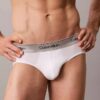 Ikoniczne bawełniane Cotton Stretch Metallic Slipy, pakiet 3 sztuki Ikoniczne bawełniane Cotton Stretch Metallic Slipy, pakiet 3 sztuki