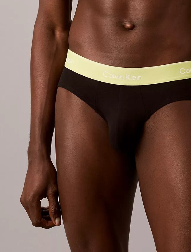 Ikoniczne bawełniane Cotton Stretch slipy z elastycznym paskiem, 5 sztuk Ikoniczne bawełniane Cotton Stretch slipy z elastycznym paskiem, 5 sztuk