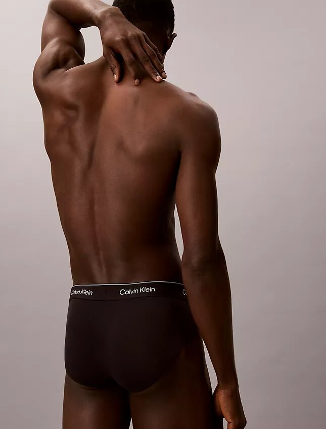 Ikoniczne bawełniane Cotton Stretch slipy z elastycznym paskiem, 5 sztuk Ikoniczne bawełniane Cotton Stretch slipy z elastycznym paskiem, 5 sztuk