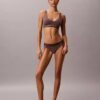 Ikoniczne bawełniano-Modalowe Bikini z metalicznym wykończeniem Ikoniczne bawełniano-Modalowe Bikini z metalicznym wykończeniem
