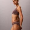Ikoniczne bawełniano-Modalowe Bikini z metalicznym wykończeniem Ikoniczne bawełniano-Modalowe Bikini z metalicznym wykończeniem