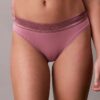 Ikoniczne bawełniano-Modalowe Bikini z metalicznym wykończeniem Ikoniczne bawełniano-Modalowe Bikini z metalicznym wykończeniem