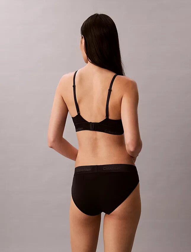 Ikoniczne bawełniano-Modalowe Bikini z metalicznym wykończeniem Ikoniczne bawełniano-Modalowe Bikini z metalicznym wykończeniem