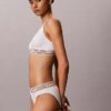 Ikoniczne Bikini w paski z bawełny i Modal