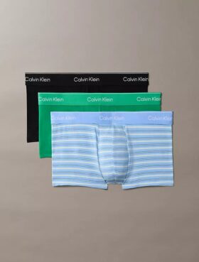 Ikoniczne bokserki Cotton Stretch 3-pack Low Rise Trunk, niski stan Ikoniczne bokserki Cotton Stretch 3-pack Low Rise Trunk, niski stan