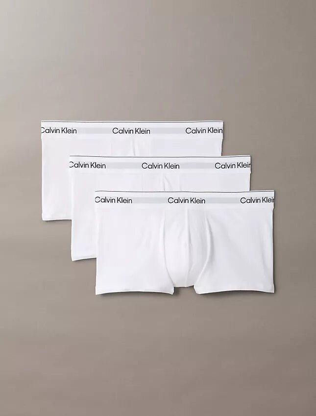 Ikoniczne bokserki Cotton Stretch 3-pack Low Rise Trunk, niski stan Ikoniczne bokserki Cotton Stretch 3-pack Low Rise Trunk, niski stan