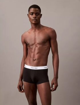 Ikoniczne bokserki Cotton Stretch 3-pack Low Rise Trunk, niski stan Ikoniczne bokserki Cotton Stretch 3-pack Low Rise Trunk, niski stan
