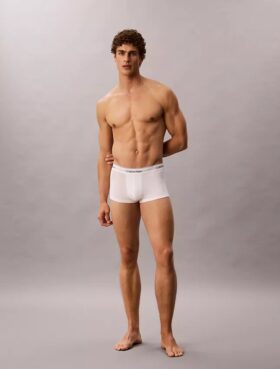 Ikoniczne bokserki Cotton Stretch 3-pack Low Rise Trunk, niski stan Ikoniczne bokserki Cotton Stretch 3-pack Low Rise Trunk, niski stan