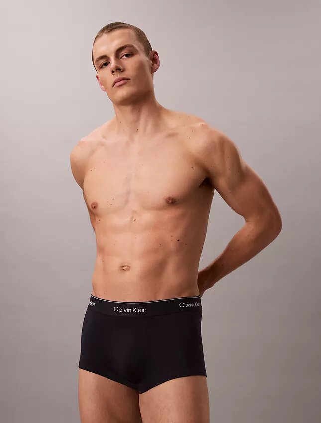 Ikoniczne bokserki Cotton Stretch 3-pack Low Rise Trunk, niski stan Ikoniczne bokserki Cotton Stretch 3-pack Low Rise Trunk, niski stan