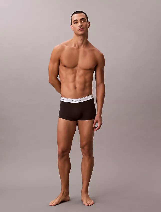 Ikoniczne bokserki Cotton Stretch 3-pack Low Rise Trunk, niski stan Ikoniczne bokserki Cotton Stretch 3-pack Low Rise Trunk, niski stan