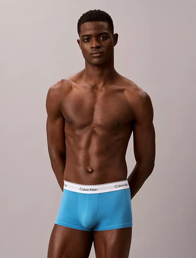 Ikoniczne bokserki Cotton Stretch 3-pack Low Rise Trunk, niski stan Ikoniczne bokserki Cotton Stretch 3-pack Low Rise Trunk, niski stan