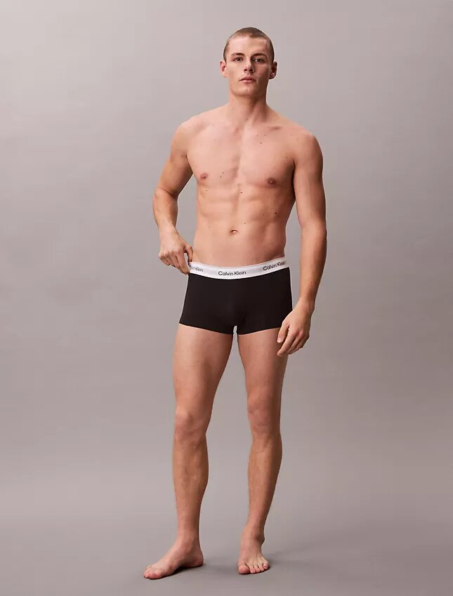 Ikoniczne bokserki Cotton Stretch 3-pack Low Rise Trunk, niski stan Ikoniczne bokserki Cotton Stretch 3-pack Low Rise Trunk, niski stan