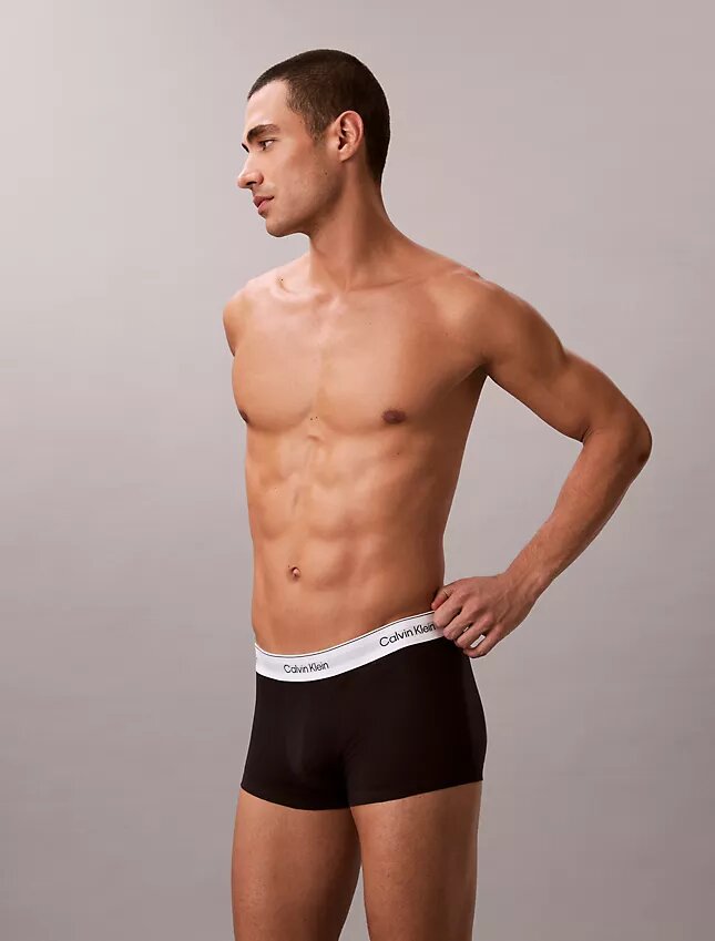 Ikoniczne bokserki Cotton Stretch 3-pack Low Rise Trunk, niski stan Ikoniczne bokserki Cotton Stretch 3-pack Low Rise Trunk, niski stan