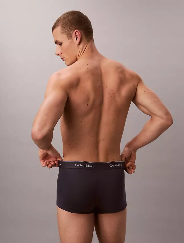 Ikoniczne bokserki Cotton Stretch 3-pack Low Rise Trunk, niski stan Ikoniczne bokserki Cotton Stretch 3-pack Low Rise Trunk, niski stan