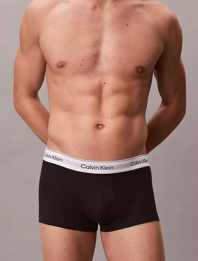 Ikoniczne bokserki Cotton Stretch 3-pack Low Rise Trunk, niski stan Ikoniczne bokserki Cotton Stretch 3-pack Low Rise Trunk, niski stan