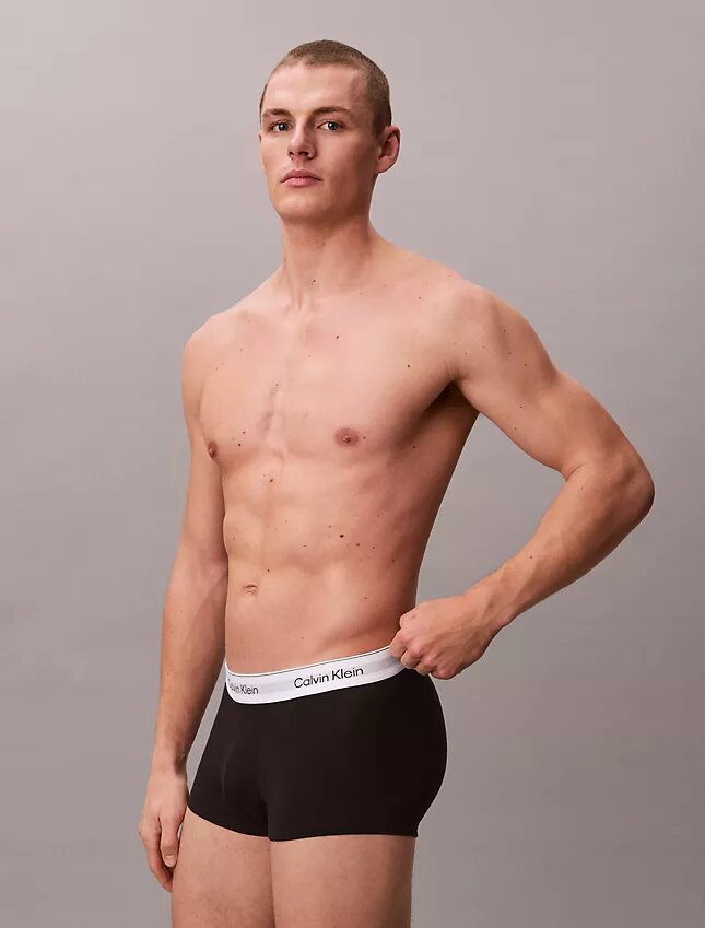 Ikoniczne bokserki Cotton Stretch 3-pack Low Rise Trunk, niski stan Ikoniczne bokserki Cotton Stretch 3-pack Low Rise Trunk, niski stan