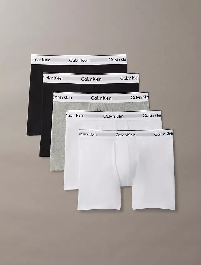 Ikoniczne bokserki Cotton Stretch, opakowanie 5 sztuk Ikoniczne bokserki Cotton Stretch, opakowanie 5 sztuk