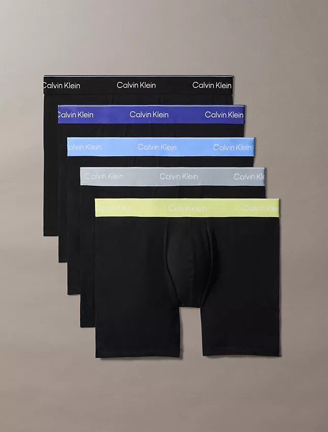 Ikoniczne bokserki Cotton Stretch, opakowanie 5 sztuk Ikoniczne bokserki Cotton Stretch, opakowanie 5 sztuk