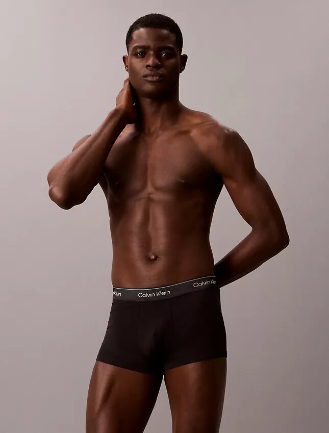 Ikoniczne bokserki Cotton Stretch z elastanu, limitowana edycja, zestaw 3 sztuk Ikoniczne bokserki Cotton Stretch z elastanu, limitowana edycja, zestaw 3 sztuk