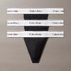 Ikoniczne Thong z Cotton Stretch, zestaw 3 sztuki Ikoniczne Thong z Cotton Stretch, zestaw 3 sztuki
