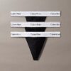 Ikoniczne Thong z Cotton Stretch, zestaw 3 sztuki