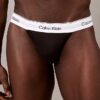 Ikoniczne Thong z Cotton Stretch, zestaw 3 sztuki