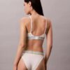 Ikoniczny bawełniano-Modalny biustonosz typu Bralette w paski, lekko podszyty, w kształcie trójkąta Ikoniczny bawełniano-Modalny biustonosz typu Bralette w paski, lekko podszyty, w kształcie trójkąta
