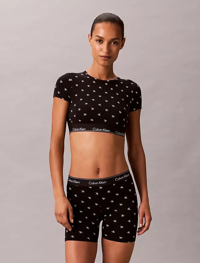 Ikoniczny bawełniano-Modalny biustonosz typu Bralette z lekką podszewką Ikoniczny bawełniano-Modalny biustonosz typu Bralette z lekką podszewką