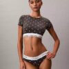 Ikoniczny bawełniano-Modalny biustonosz typu Bralette z lekką podszewką Ikoniczny bawełniano-Modalny biustonosz typu Bralette z lekką podszewką