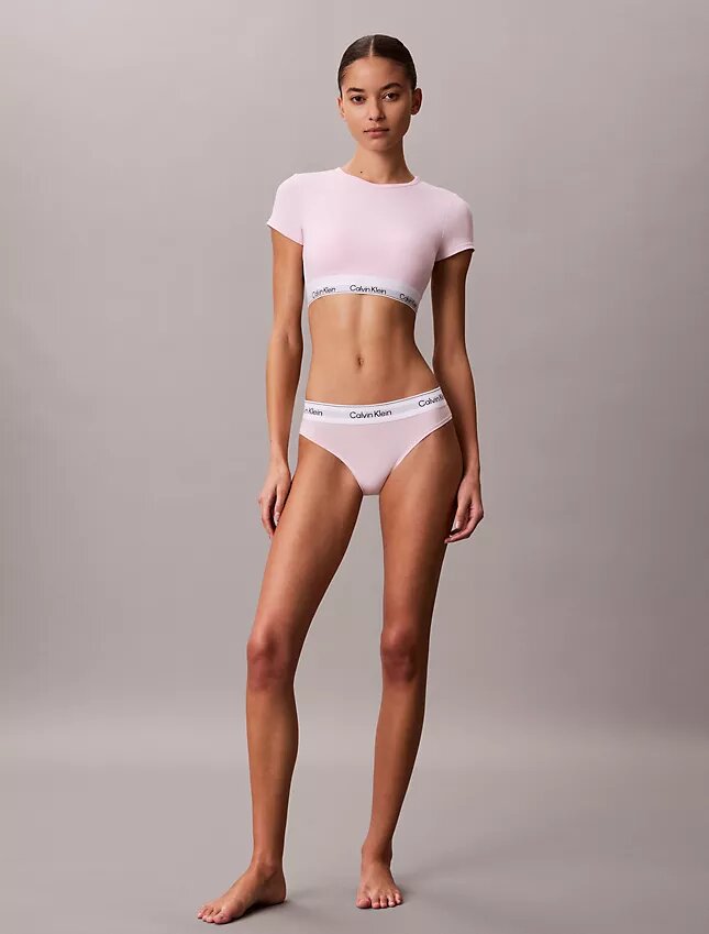 Ikoniczny bawełniano-Modalny biustonosz typu Bralette z lekką podszewką Ikoniczny bawełniano-Modalny biustonosz typu Bralette z lekką podszewką