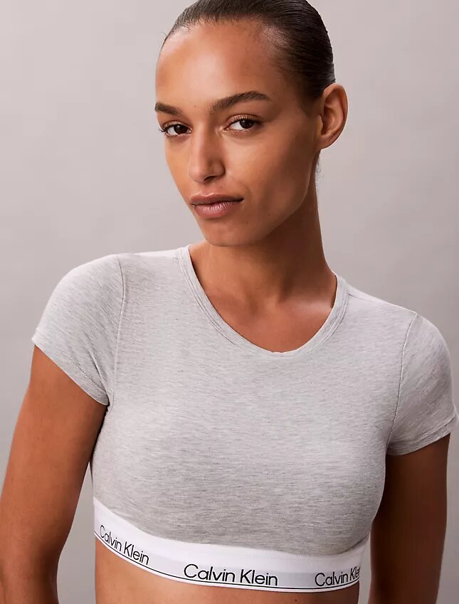 Ikoniczny bawełniano-Modalny biustonosz typu Bralette z lekką podszewką Ikoniczny bawełniano-Modalny biustonosz typu Bralette z lekką podszewką