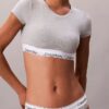 Ikoniczny bawełniano-Modalny biustonosz typu Bralette z lekką podszewką Ikoniczny bawełniano-Modalny biustonosz typu Bralette z lekką podszewką