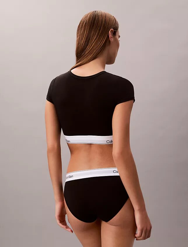 Ikoniczny bawełniano-Modalny biustonosz typu Bralette z lekką podszewką Ikoniczny bawełniano-Modalny biustonosz typu Bralette z lekką podszewką