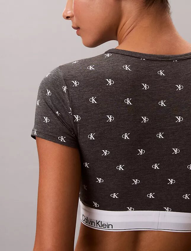 Ikoniczny bawełniano-Modalny biustonosz typu Bralette z lekką podszewką Ikoniczny bawełniano-Modalny biustonosz typu Bralette z lekką podszewką