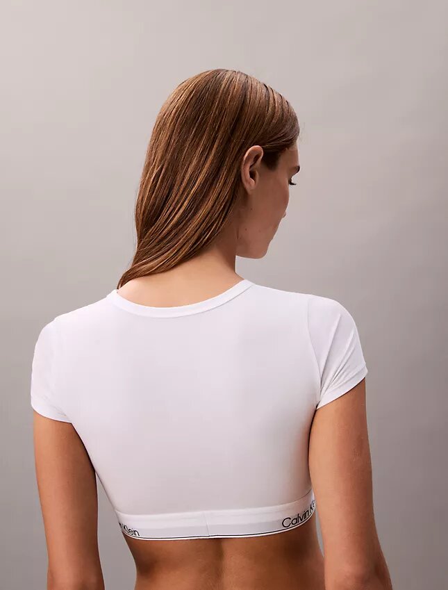 Ikoniczny bawełniano-Modalny biustonosz typu Bralette z lekką podszewką Ikoniczny bawełniano-Modalny biustonosz typu Bralette z lekką podszewką