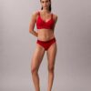 Ikoniczny bawełniano-Modalny biustonosz typu Bralette z metalicznym wykończeniem Ikoniczny bawełniano-Modalny biustonosz typu Bralette z metalicznym wykończeniem