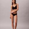 Ikoniczny bawełniano-Modalny biustonosz typu Bralette z metalicznym wykończeniem Ikoniczny bawełniano-Modalny biustonosz typu Bralette z metalicznym wykończeniem